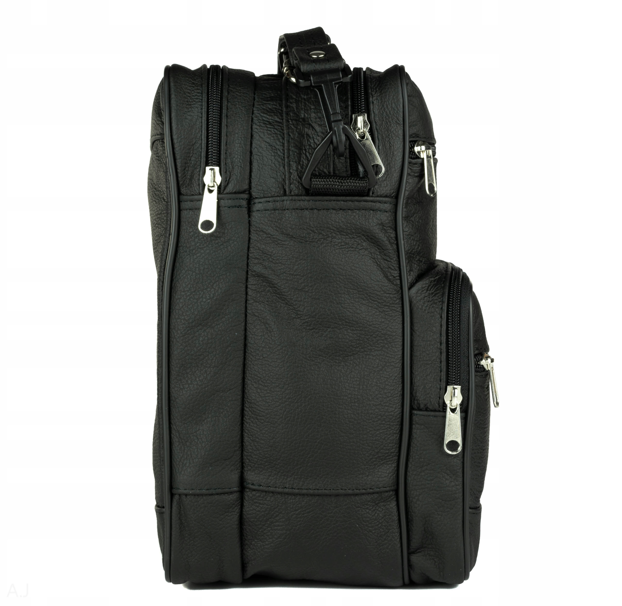 TORBA Męska skórzana dwukomorowa LISTONOSZKA SKÓRY Model TM111