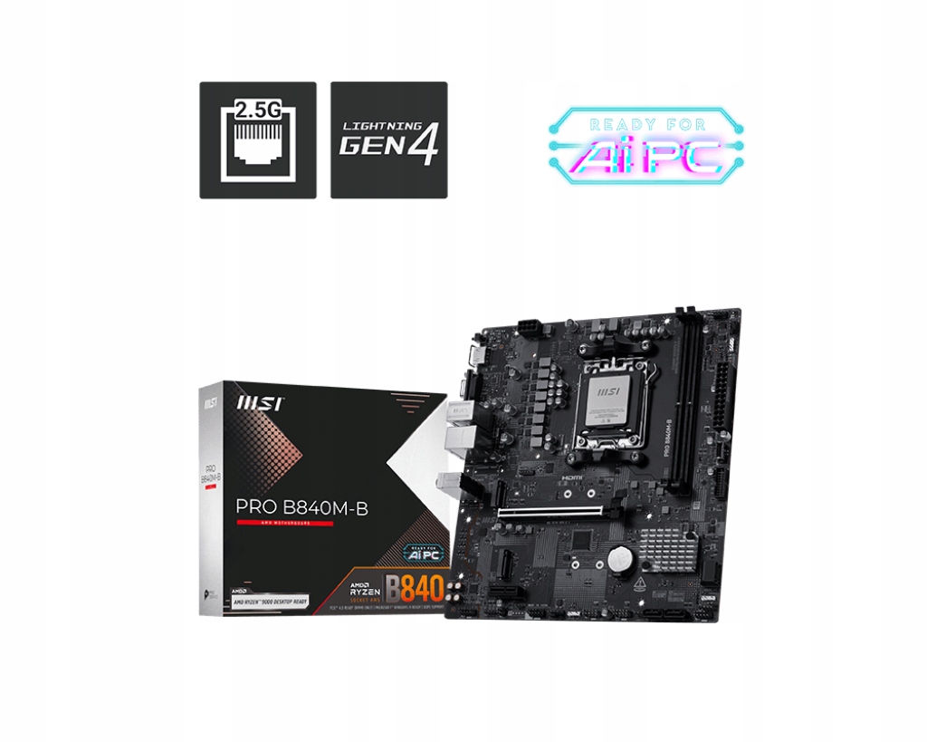 Základná doska Atx Msi Pro B840M-B