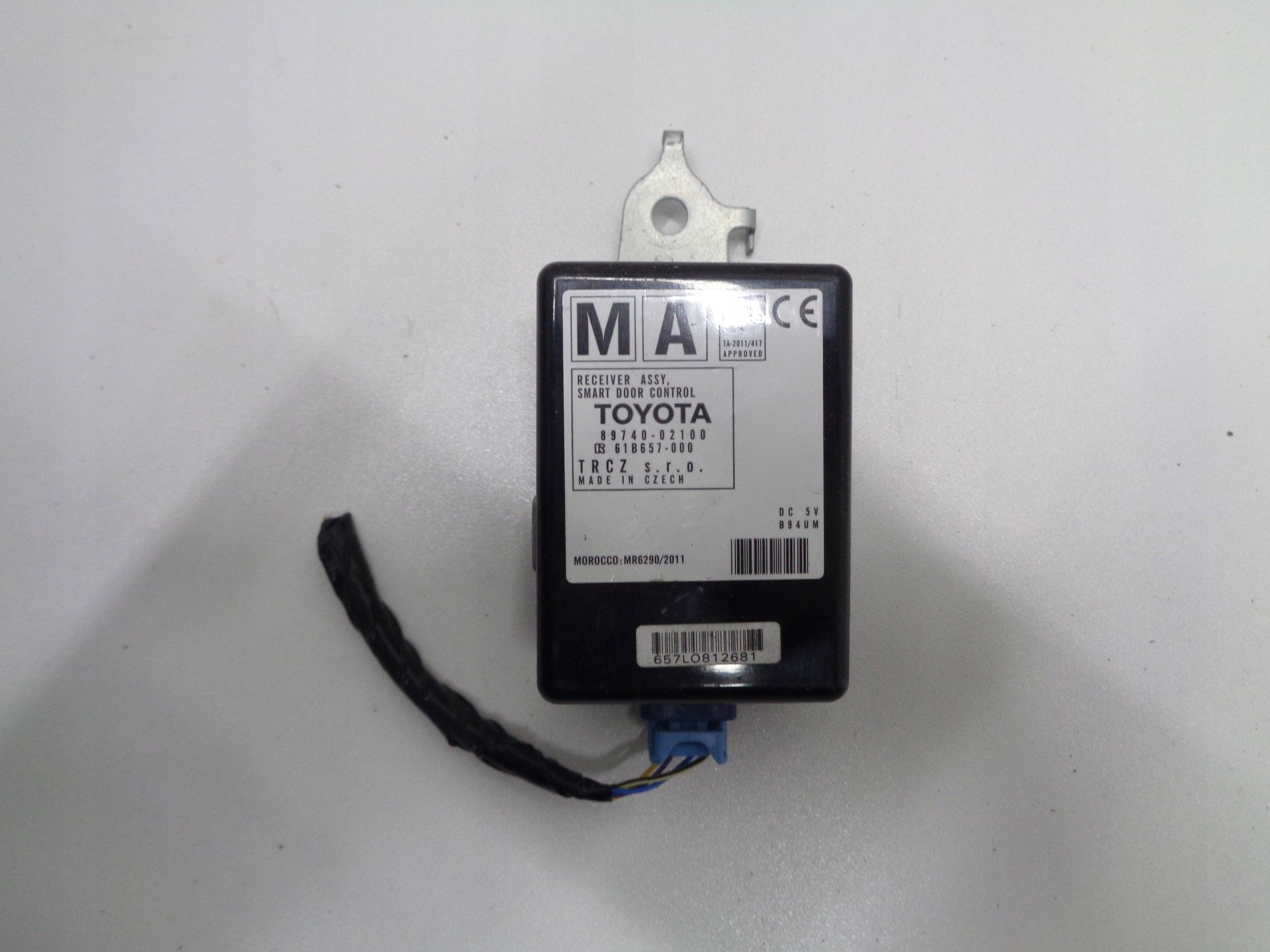 TOYOTA AURIS II module control unit door 14-18R