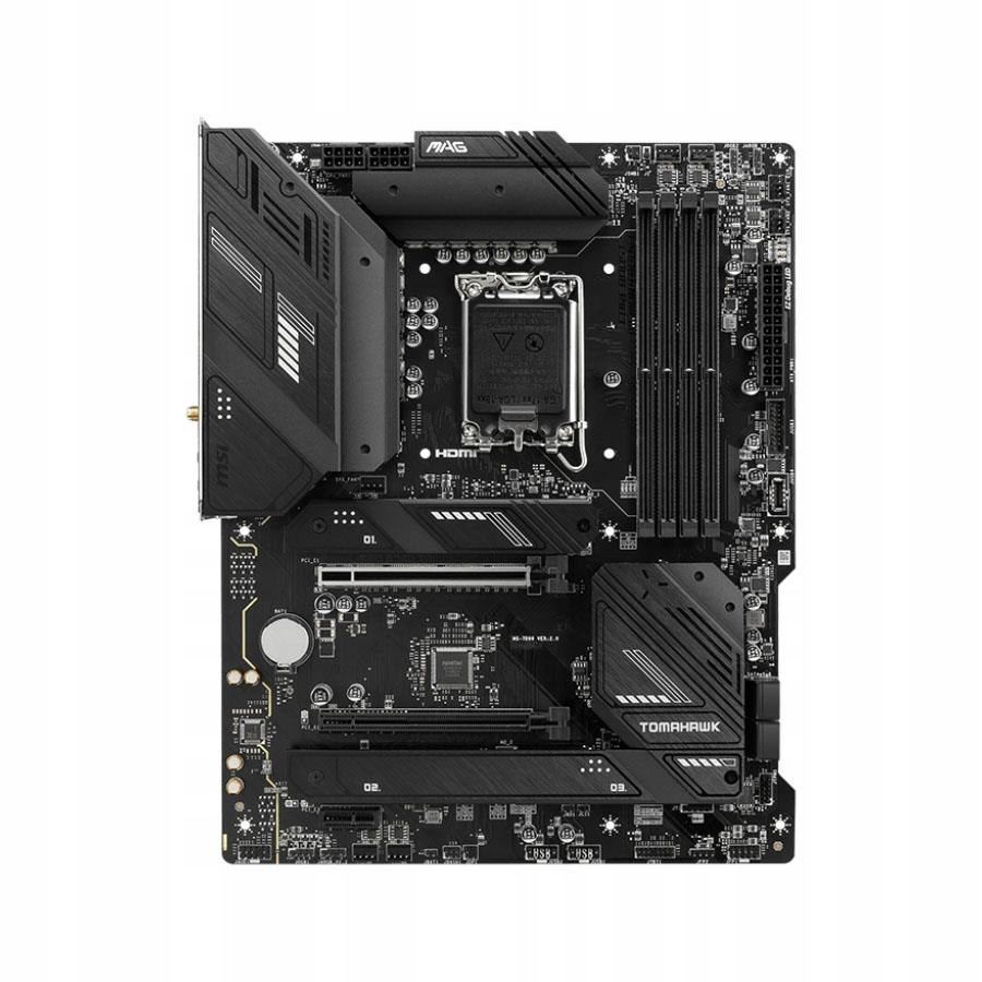 Doska Msi Mag B760 Tomahawk Wifi /B760/DDR5/SATA3/M.2/ USB3.2/WiFi/ BT/PCIe