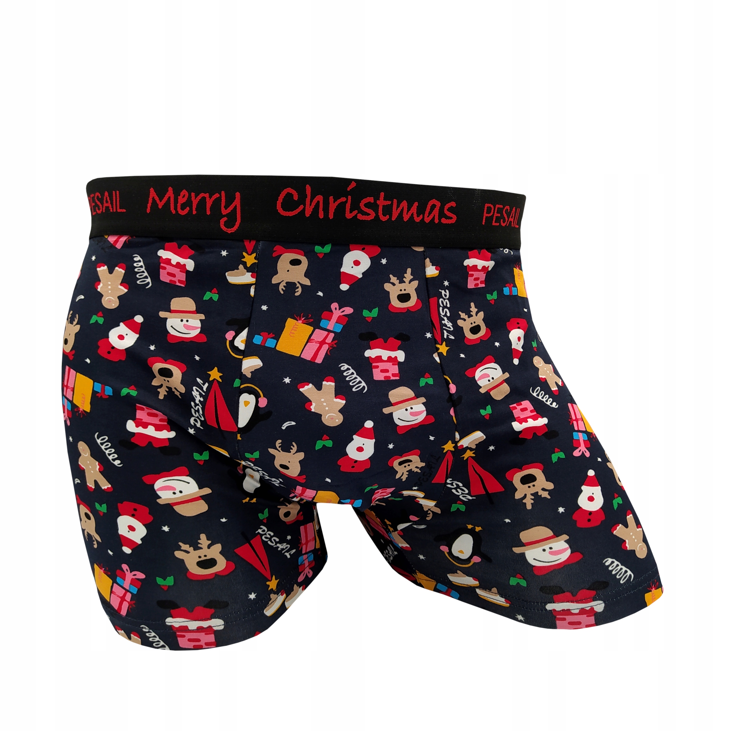 4x ŚWIĄTECZNE BOKSERKI SPRAWDZONY PREZENT NA ŚWIĘTA MIKOŁAJKI Rozmiar L