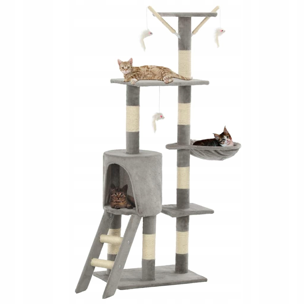 Levně Škrabací sloupek VidaXL 101 160 cm