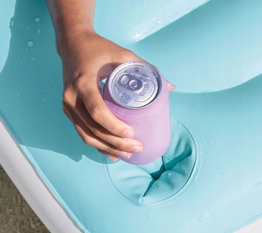 Koło Dmuchane Intex Koc Biały Turkusowy 310 x 1 Długość (cm) 310