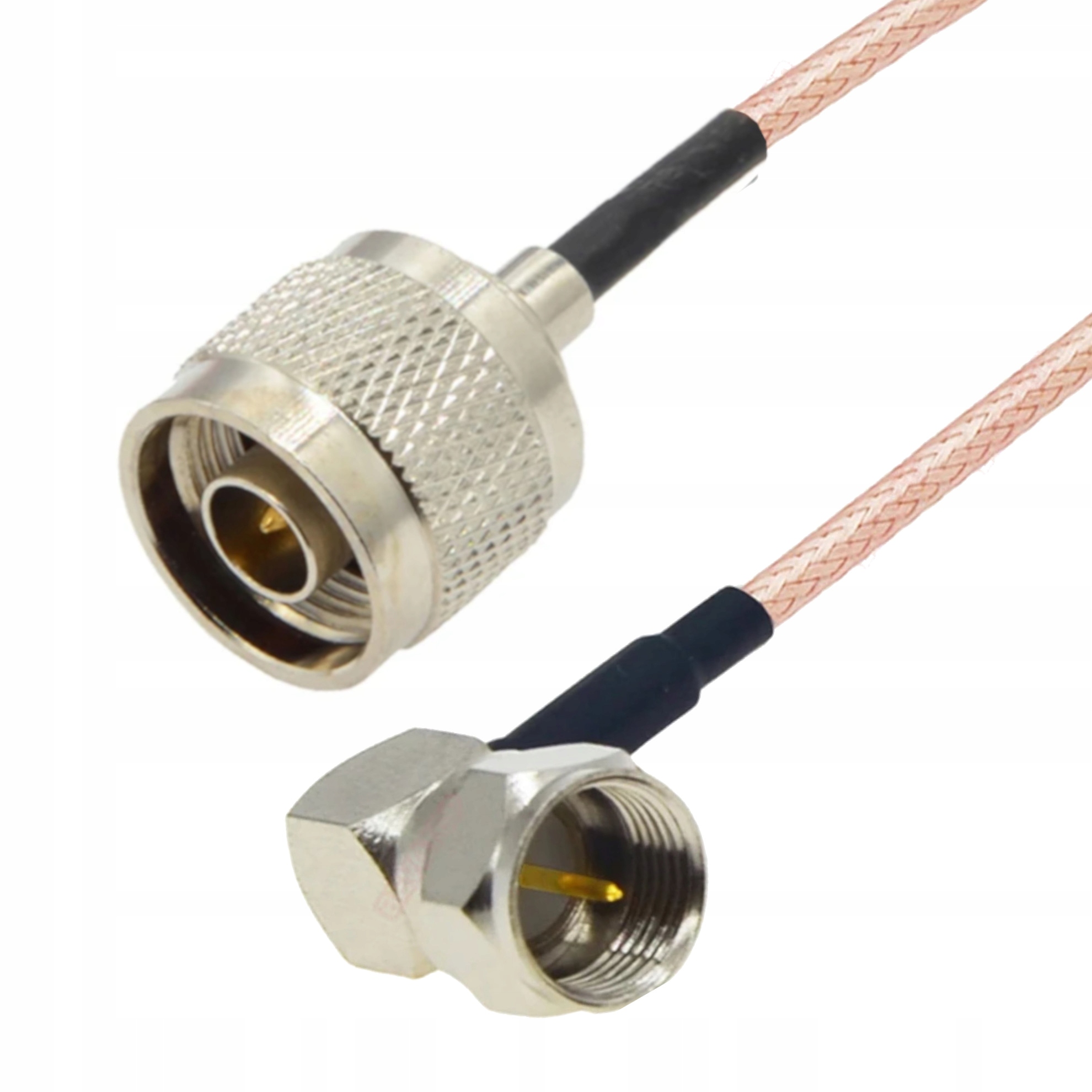 Pigtail F wtyk Ra N wtyk RG316 1m