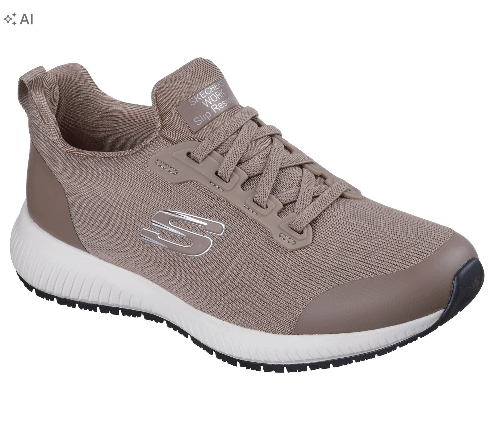 Skechers Beżowe Buty Robocze Wsuwane Sportowe Całoroczne 41 6RA