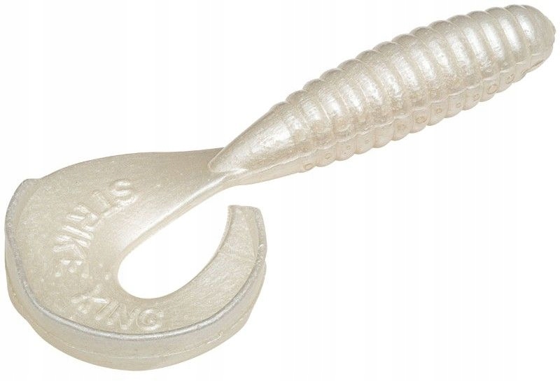 Strike King Rage Grub 10cm Pearl