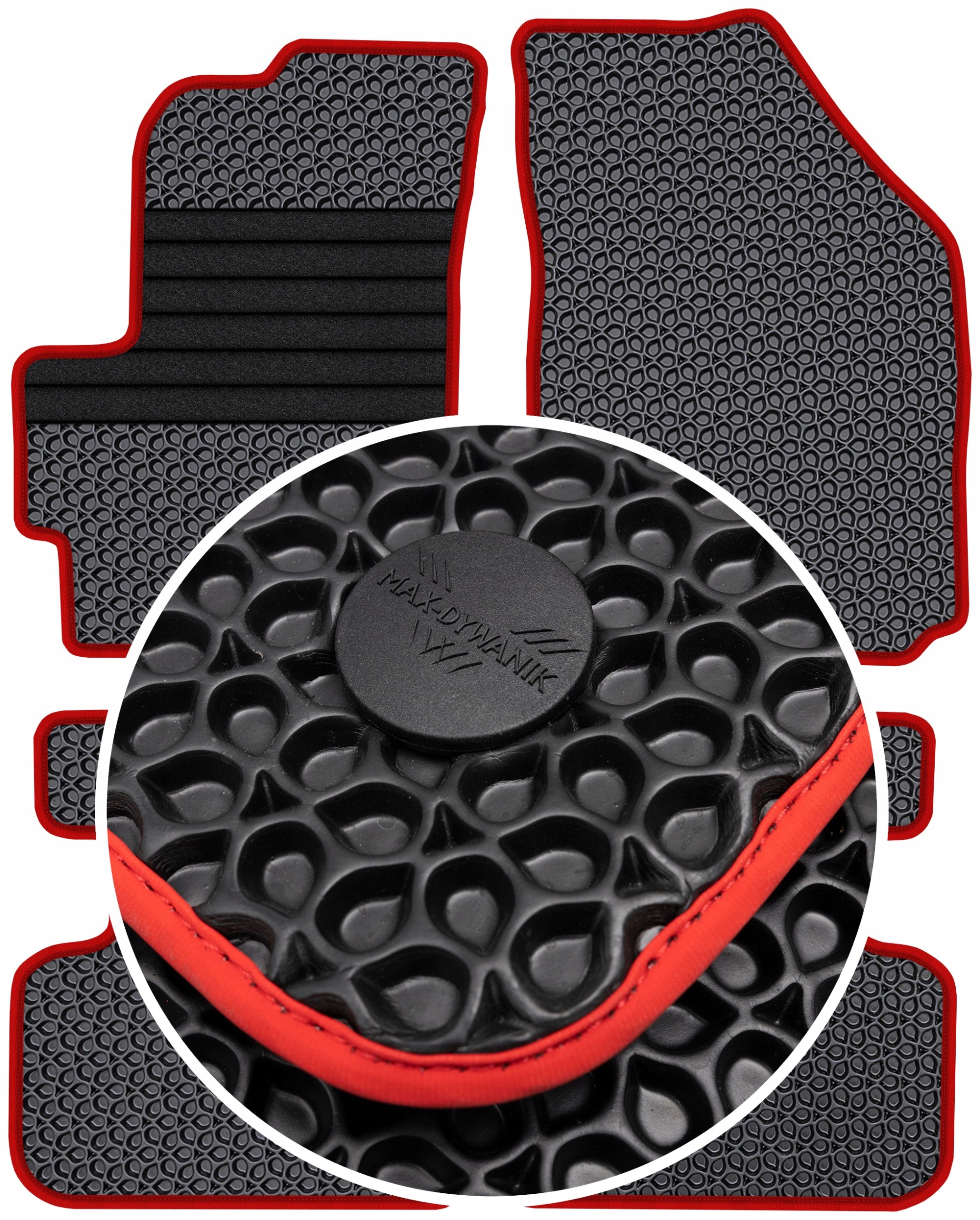 Chevrolet Matiz 2008-2011 Gumové rohože do auta
