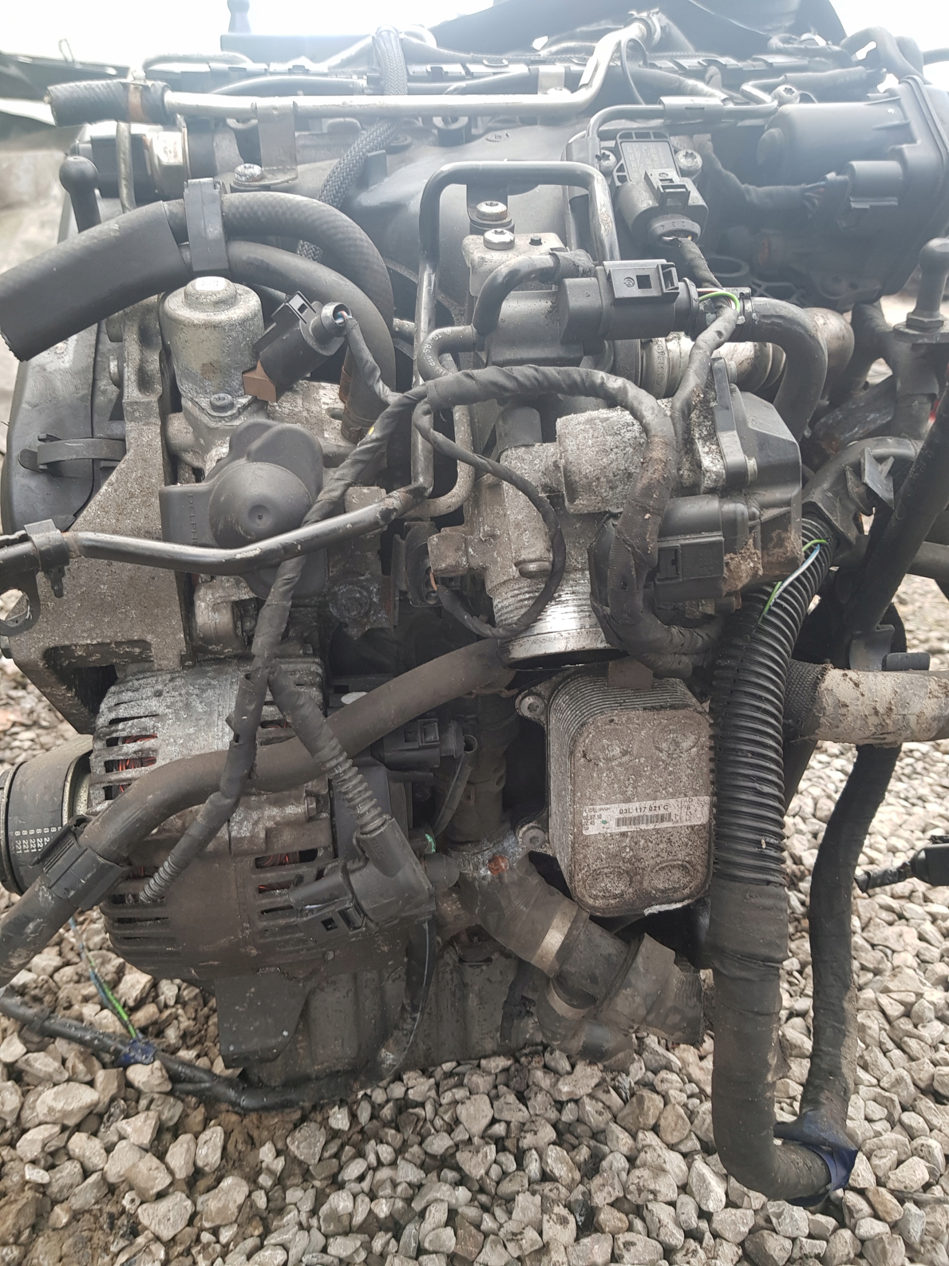 VW SEAT SKODA AUDI 1.2 TDI 2010 CFW engine complete KPL 172 TYS KM