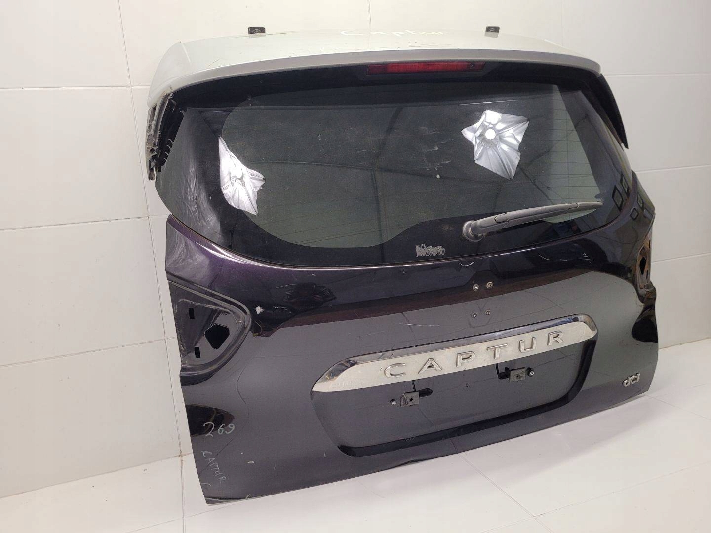 rear trunk door boot Renault Captur 2016