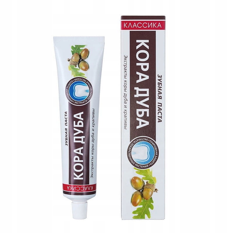 

Pasta Do Zębów Bez Fluoru Kora Dębu Pokrzywa 150 g