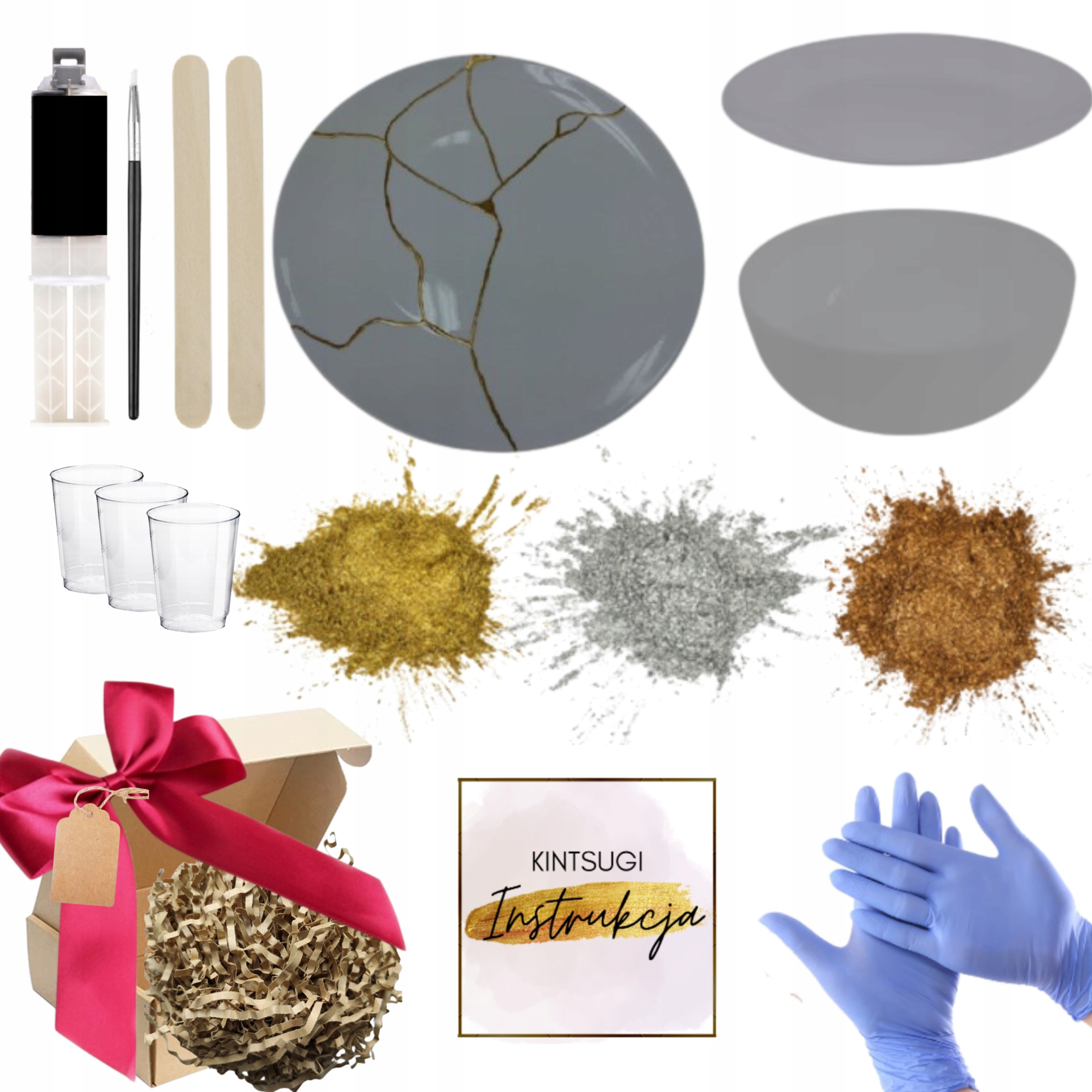 

Zestaw Do Techniki Kintsugi Naprawa Ceramiki Diy