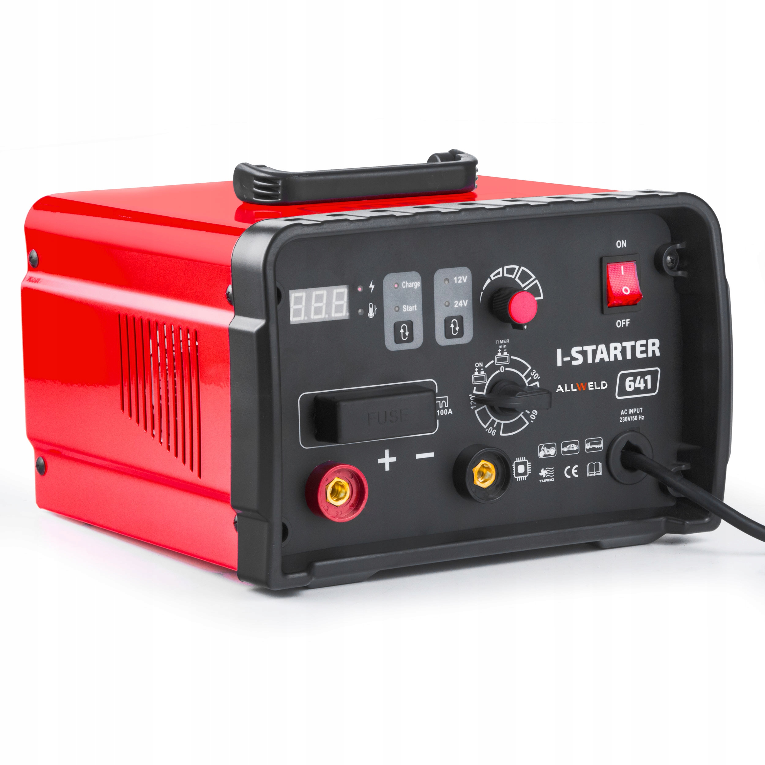Prostownik samochodowy automatyczny rozruch IDEAL Maximum amperage 55 A