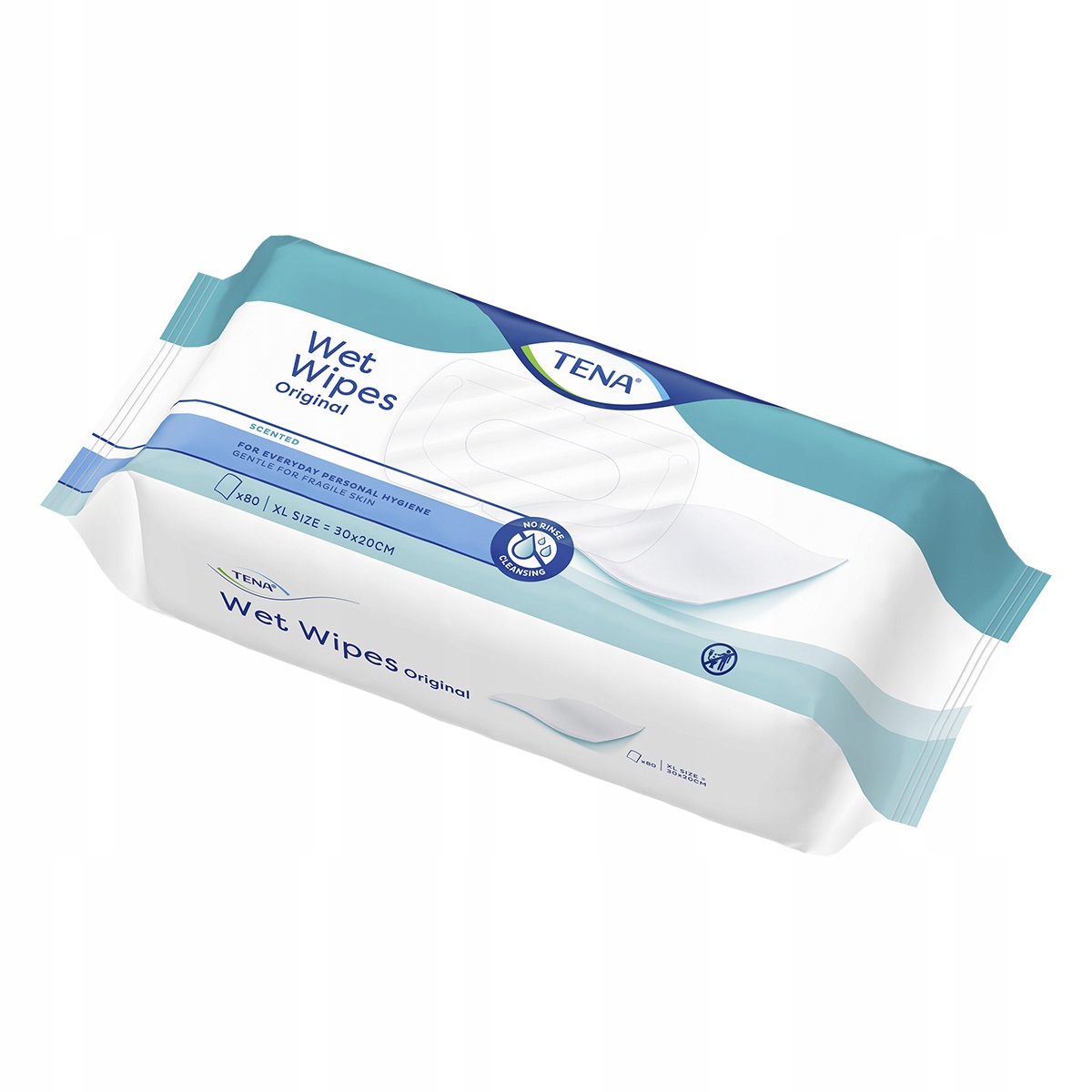 

Tena Wet Wipes Original chusteczki nawilżane 80szt