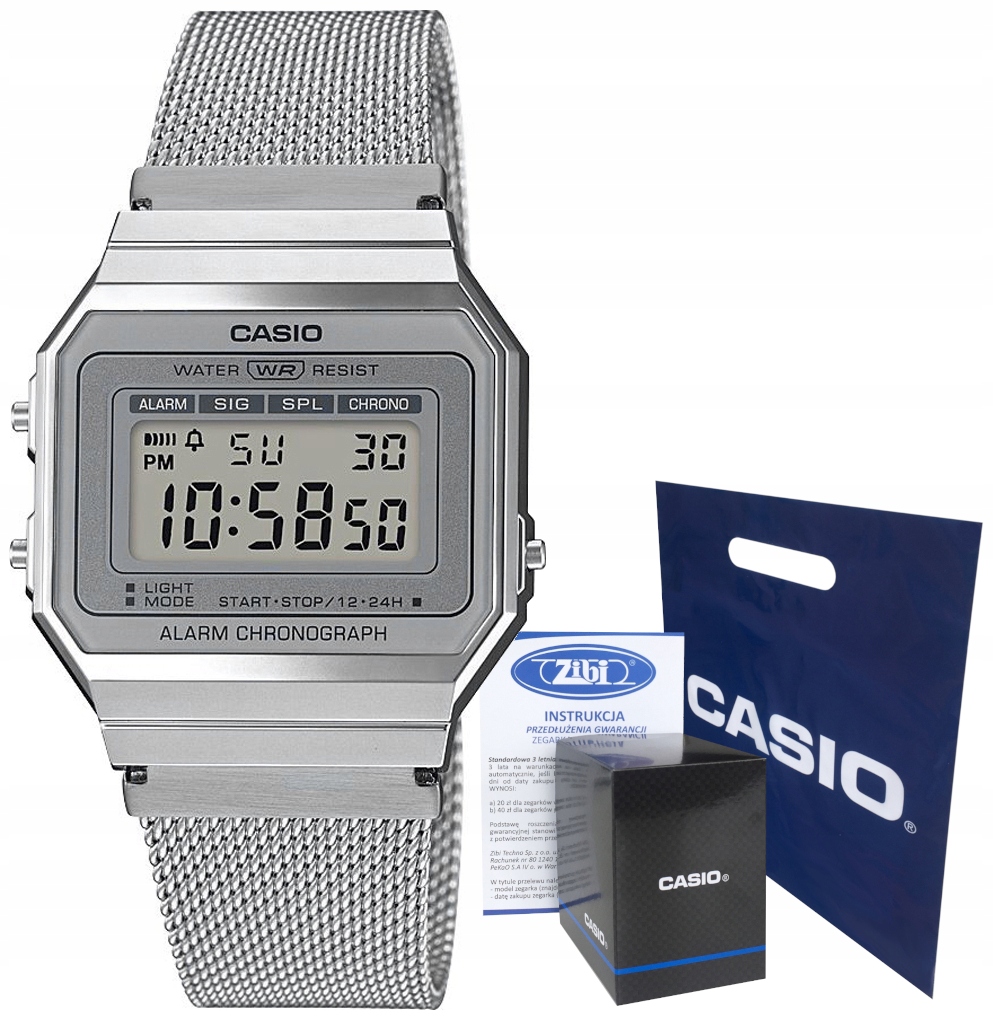 

Zegarek męski Casio Retro A700WEM-7AEF