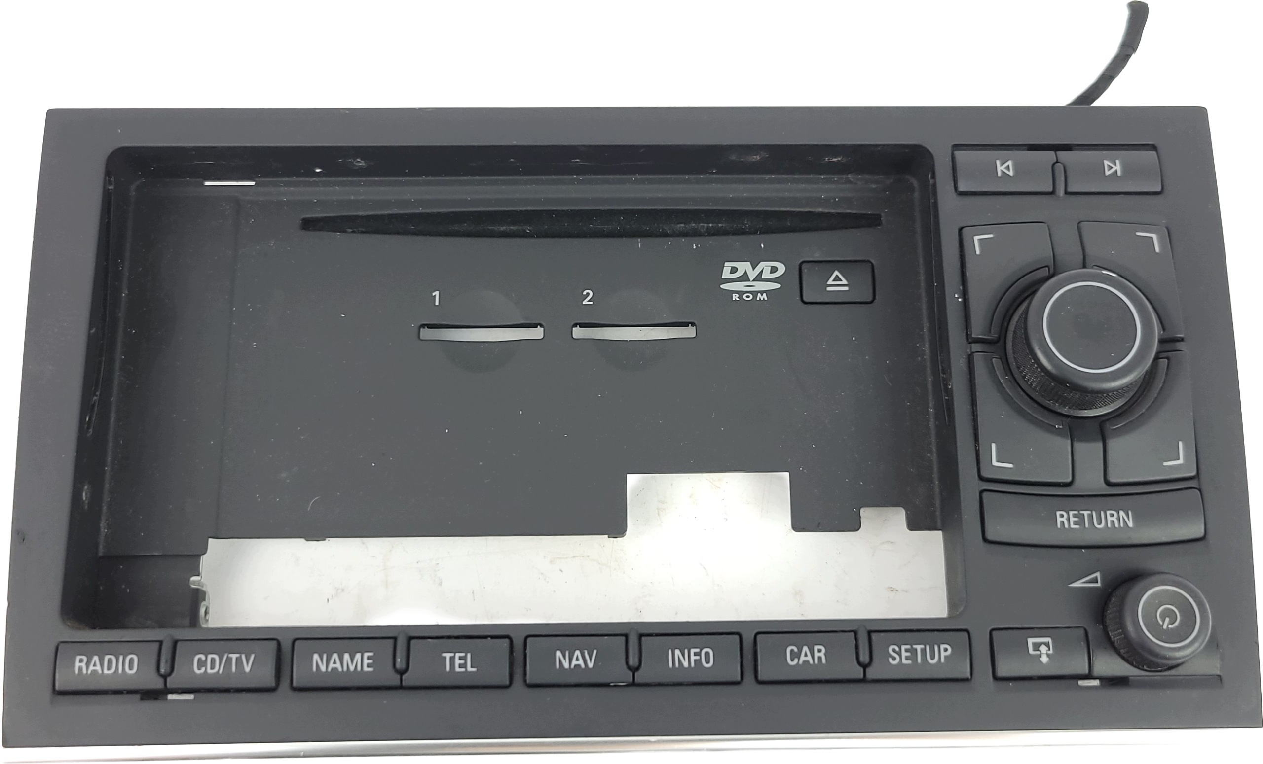 AUDI A4 B6 B7 RNS-E PANEL frame navigation devices NAVI RADIA GUZKI PRZYCISKI knob