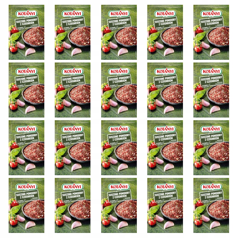 Kotanyi Sušená rajčata s česnekem 22 g X20