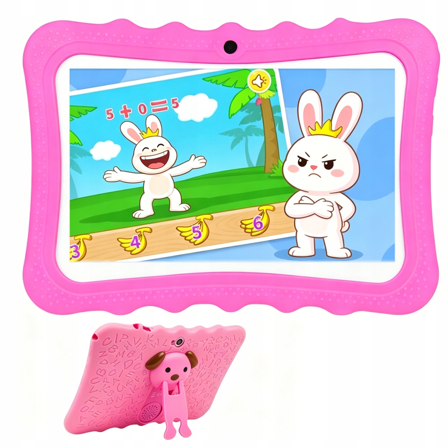 Tablet Dla Dzieci 7' Edukacyjny Gry Zabawki Zestaw 2 Gb 32 Gb różowy