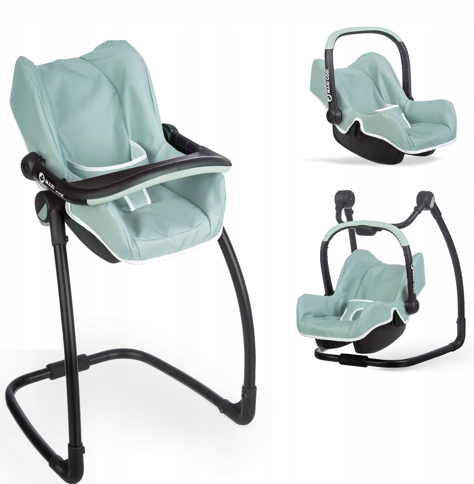 

Smoby Maxi Cosi 3w1 Fotelik Huśtawka Krzesełko 239