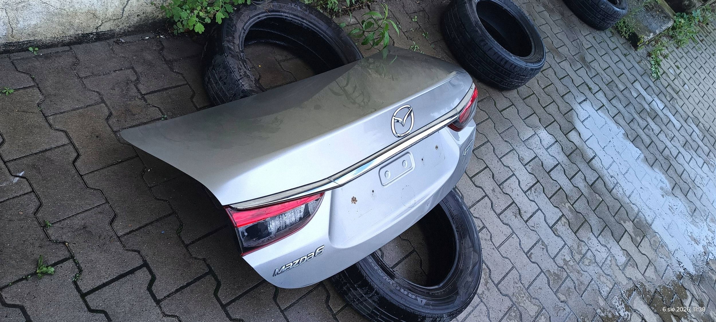 MAZDA 6 III GJ sedan boot door rear complete boot 2013