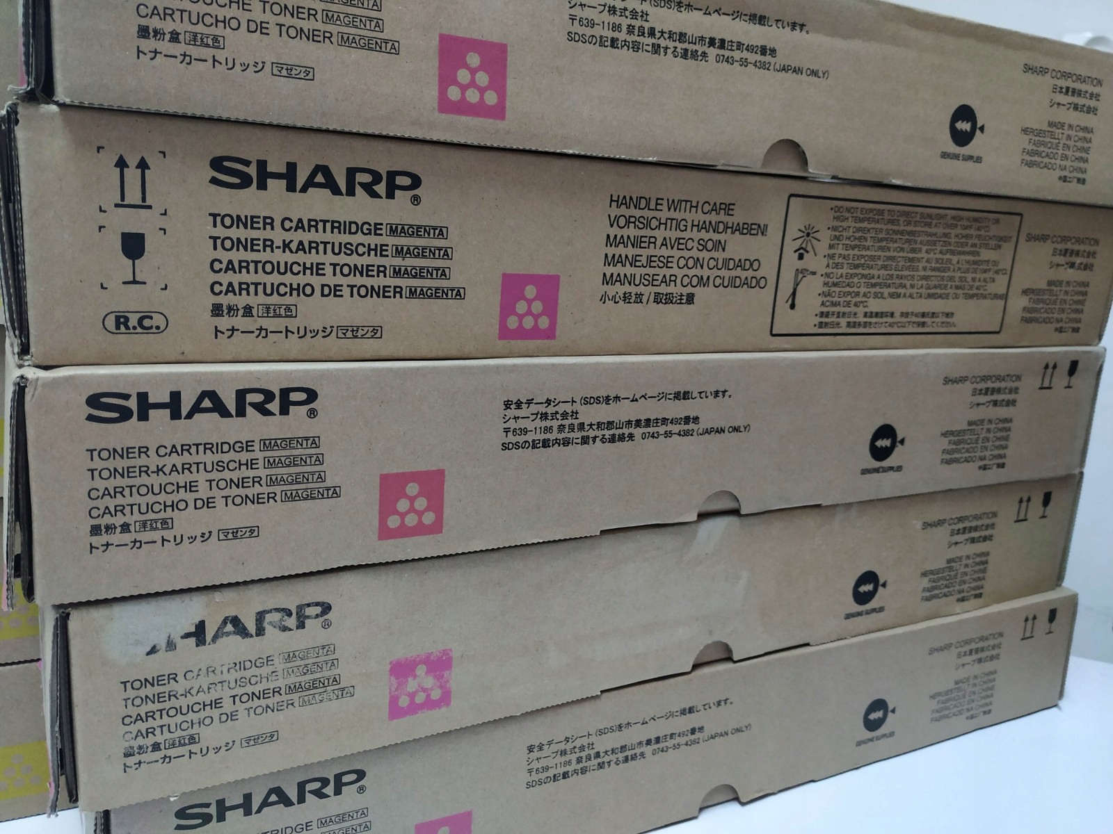 Toner Orig Magenta Sharp MX-C38GTM MX-C310 MX-380