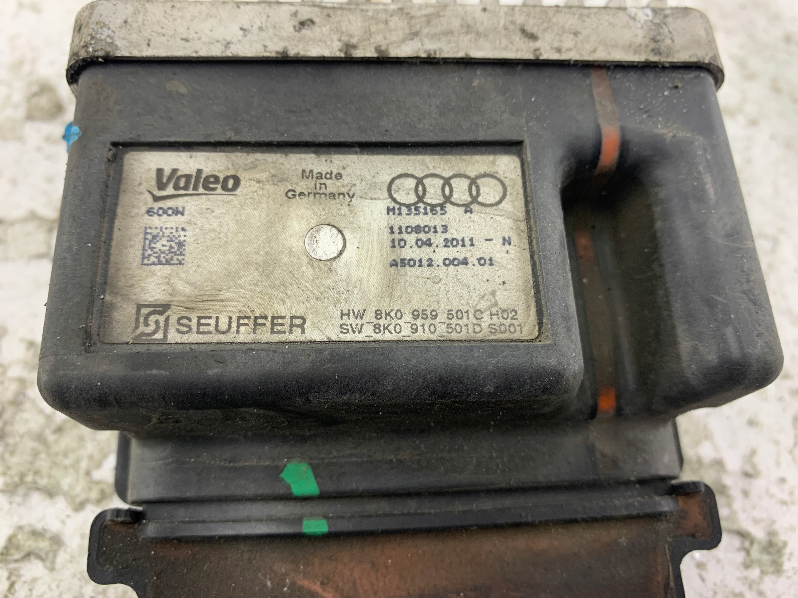 AUDI A4 B8 2.0 modulo VENTOLE 8K0959501C