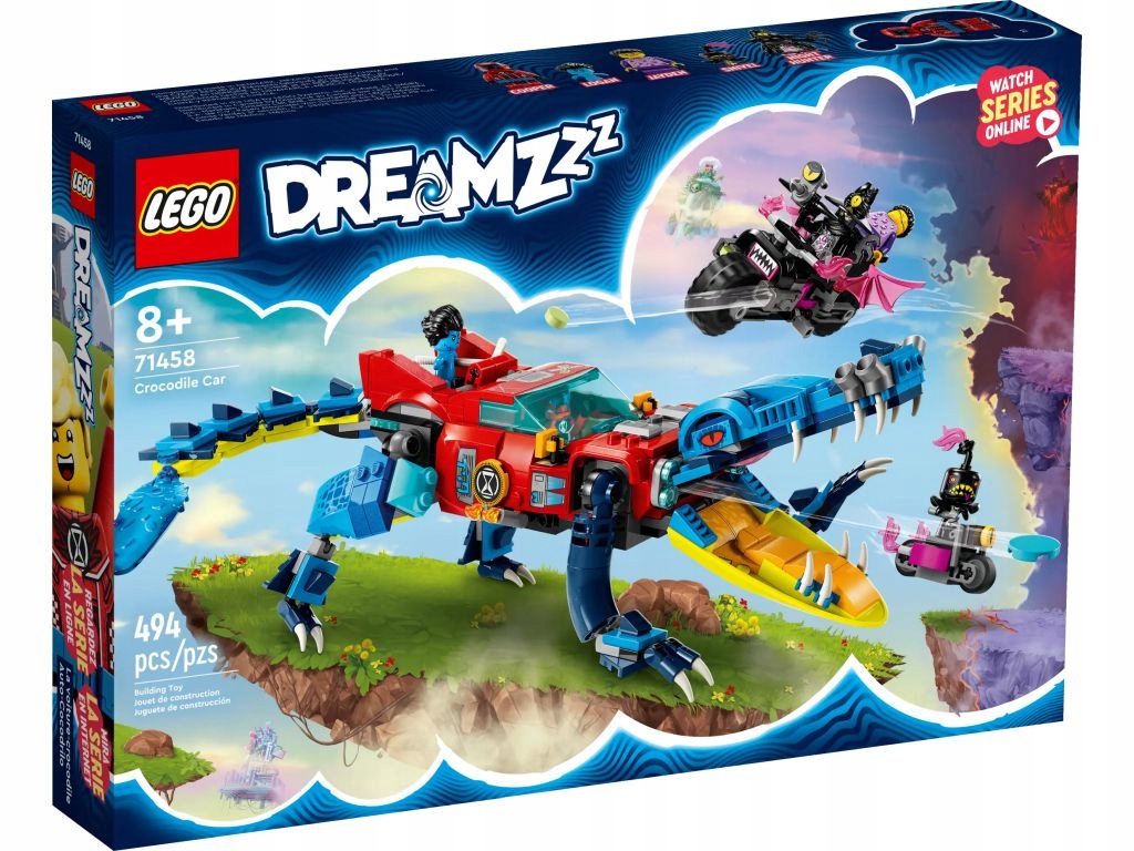 Lego 71458 DreamZZZ Krokodýlové auto