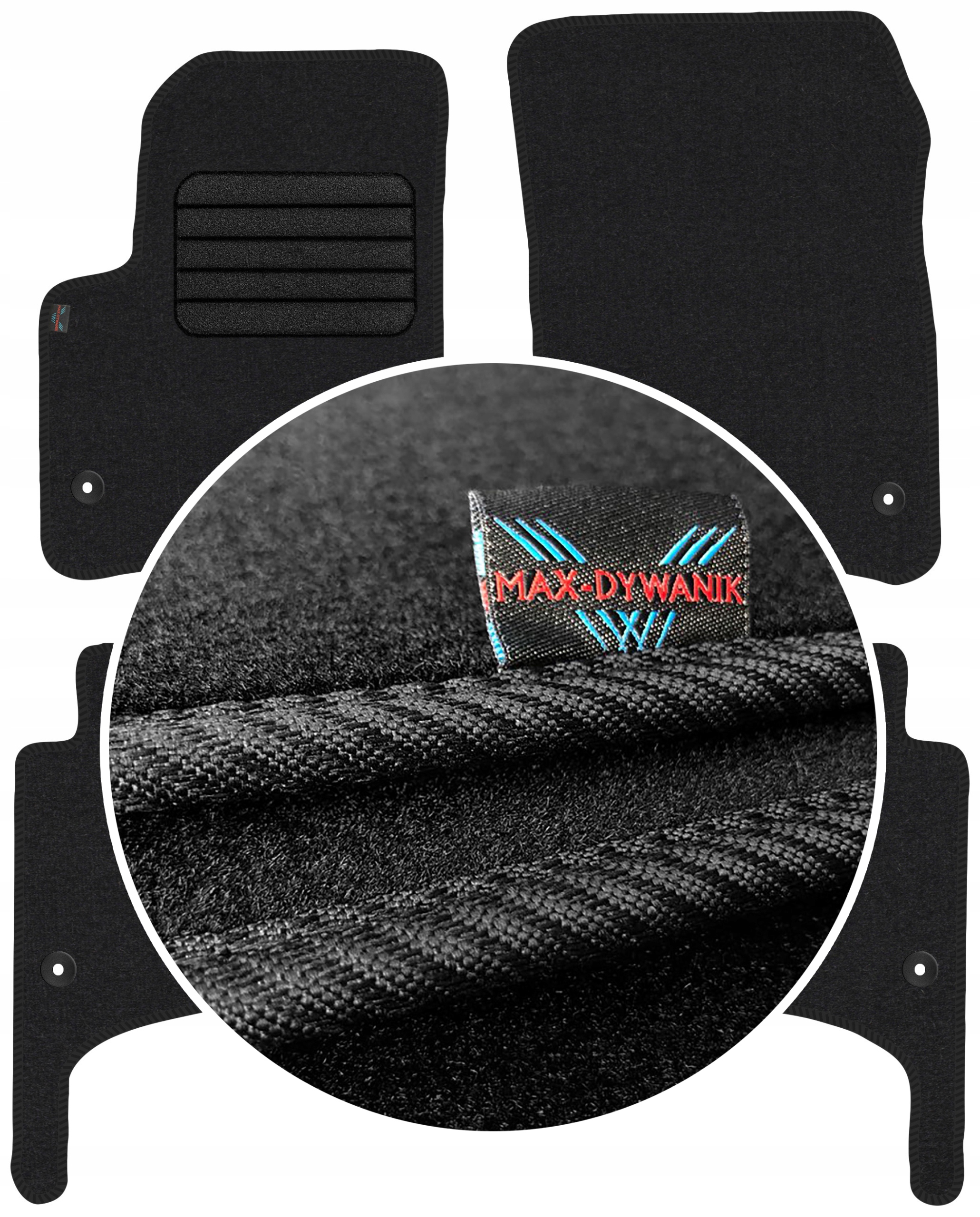 Vw Touareg I 2002-2010 Koberce do auta