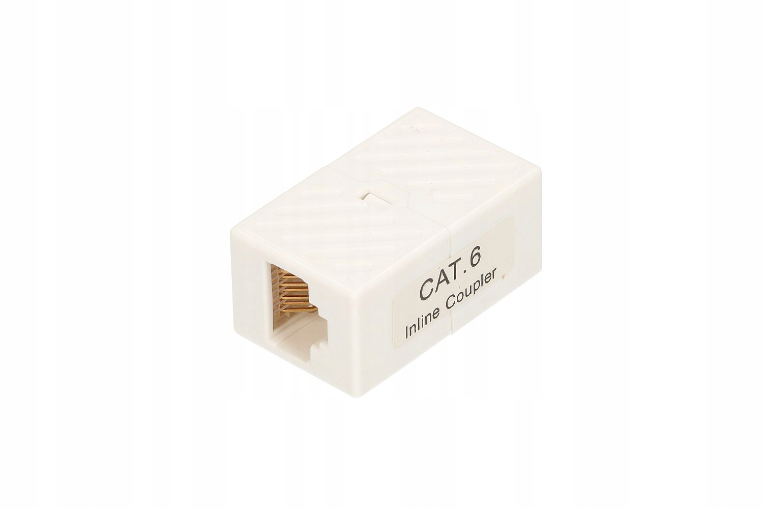 Extralink CAT6 Utp Złączka RJ45 beczka biała Extralink