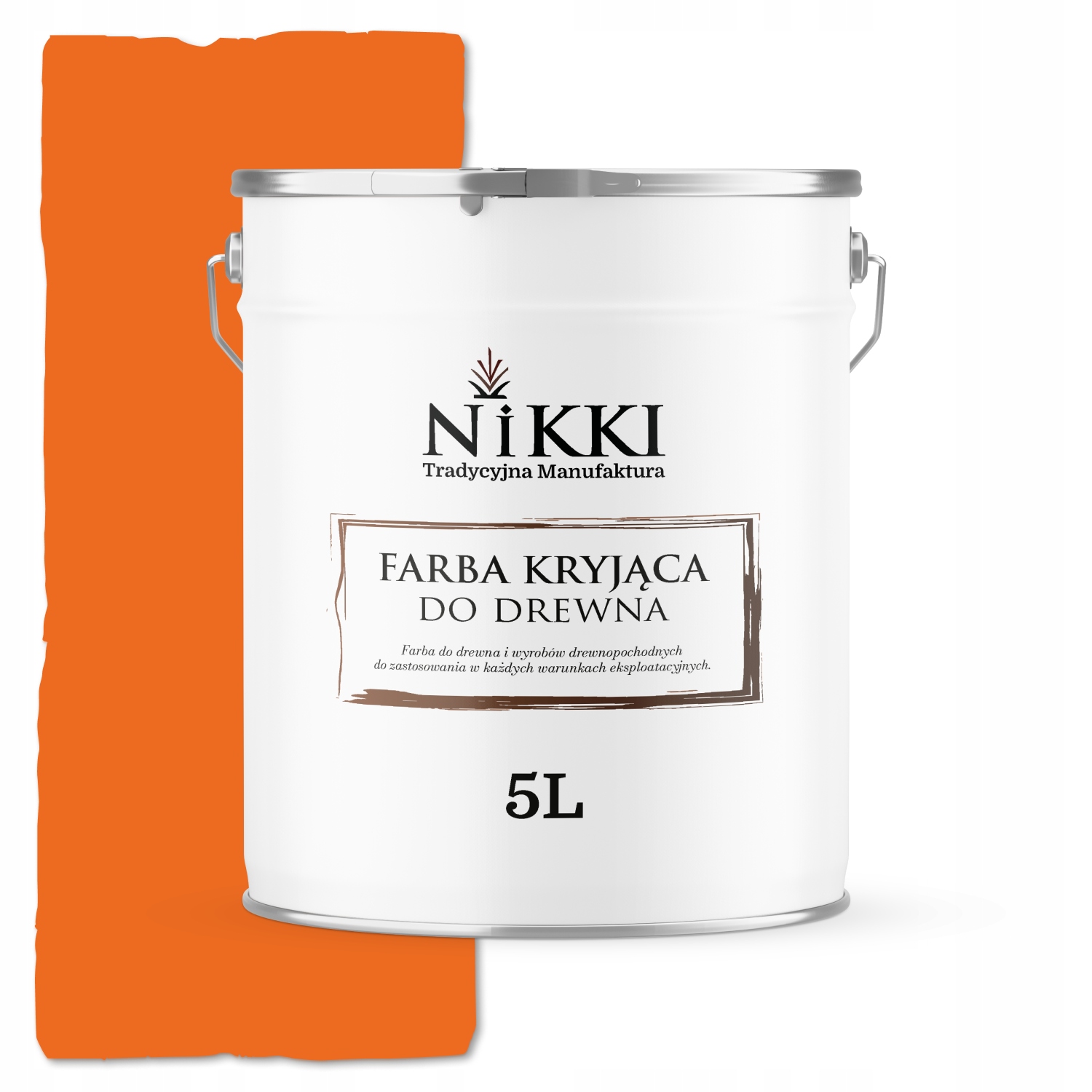 Barva Na Dřevo Kryjící Dveře Renovace Červená Oranžová 2008 Mat 5L