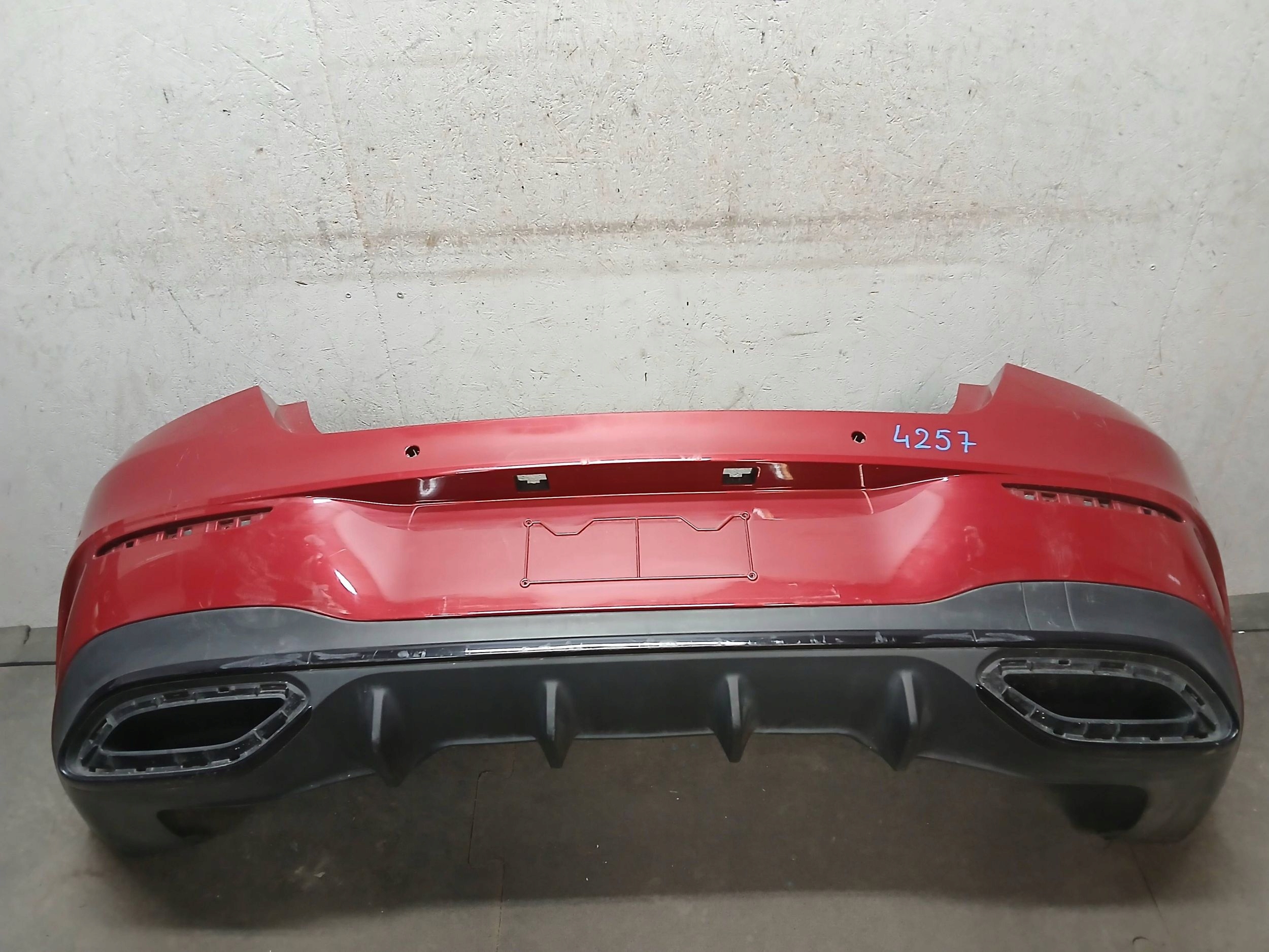 bumper rear part MERCEDES CLA W118 A118 AMG