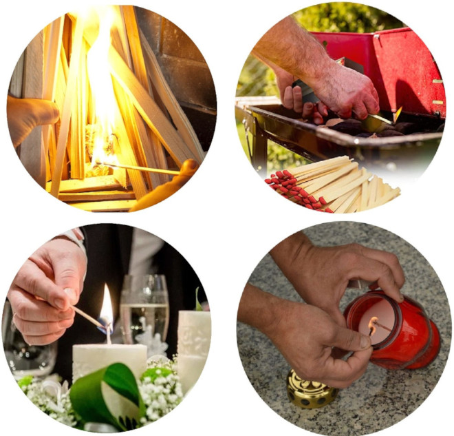 Zapałki Zwykłe Tradycyjne Gospodarcze MONONEGRO 300op. 11400szt. ZGRZEWKA Rodzaj zapałki