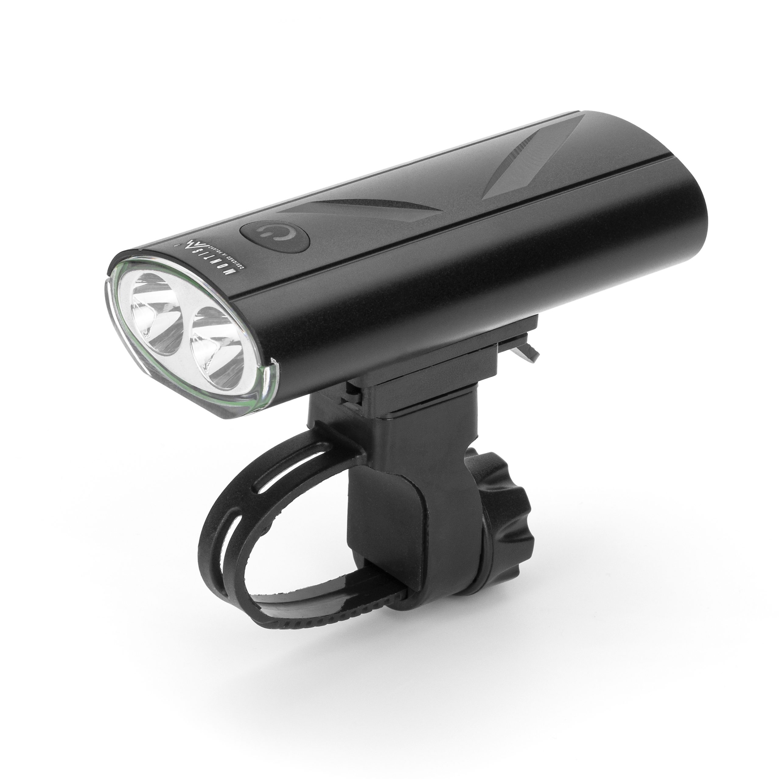 LAMPKA ROWEROWA ŚWIATŁO PRZÓD+TYŁ LED NA ROWER KIEROWNICĘ MOCNA USB ZESTAW Zasilanie akumulator