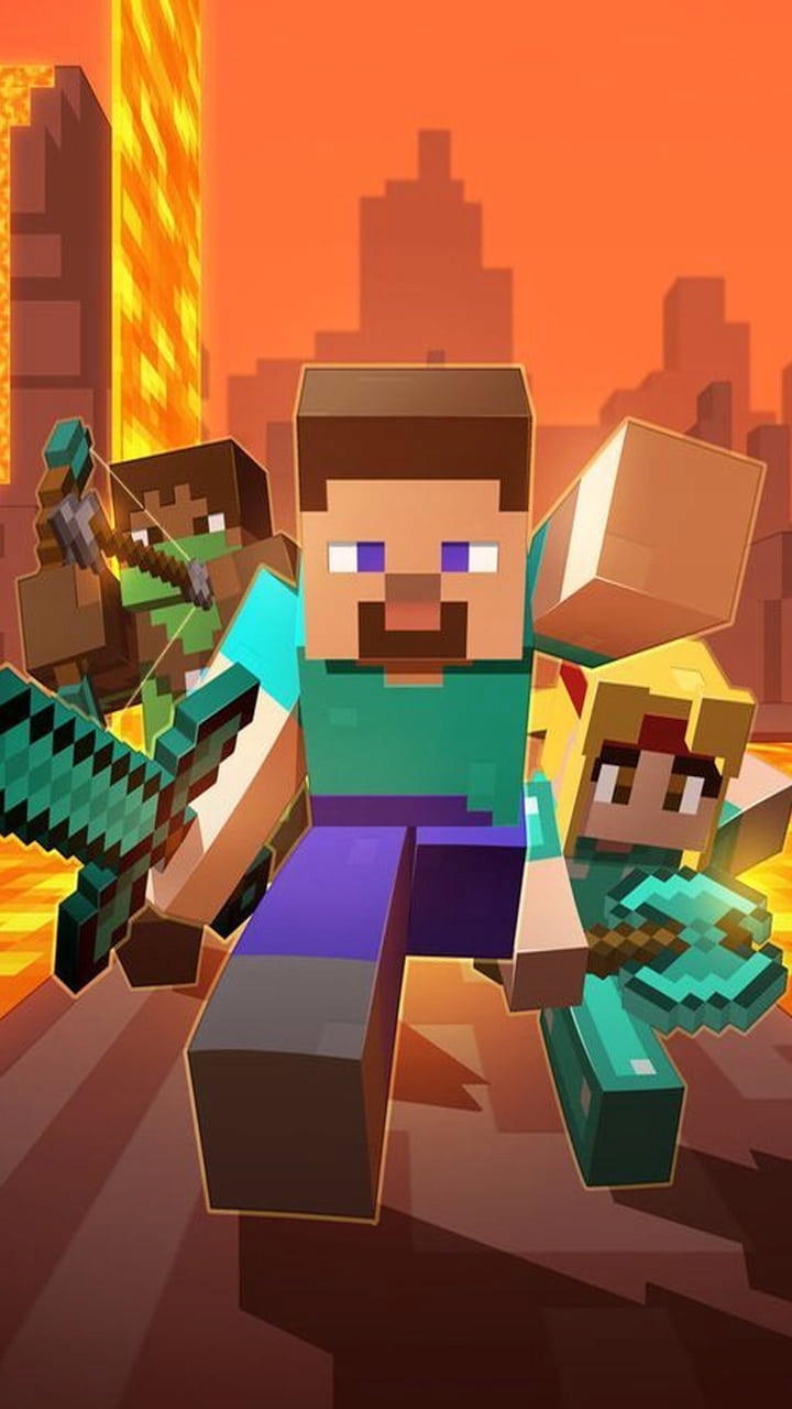 Plakat poster Minecraft World Maxi Steve &Alex Stan opakowania oryginalne