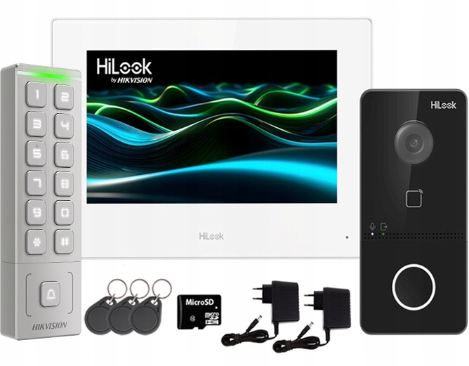 WiFi videotelefon HiLook Hikvision Full Hd Furtka Čtečka šifrování Pin kód