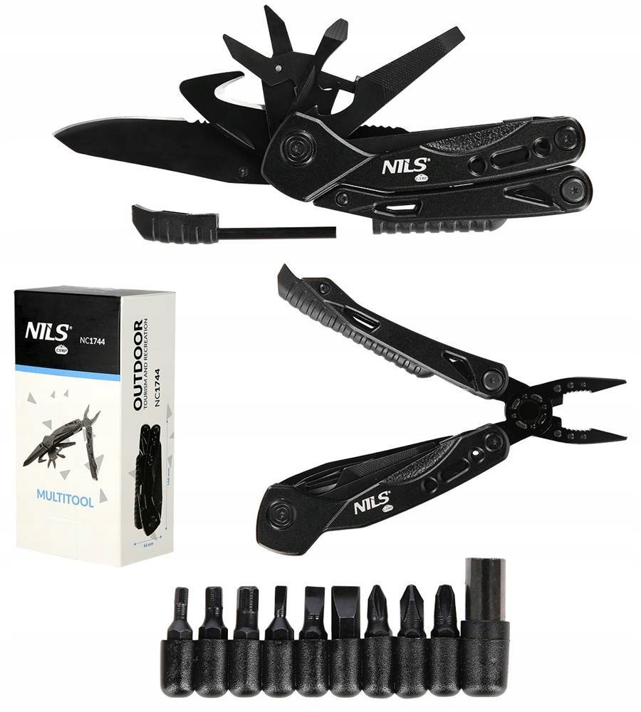 

Multitool Narzędzie Wielofunkcyjne Scyzoryk 12w1