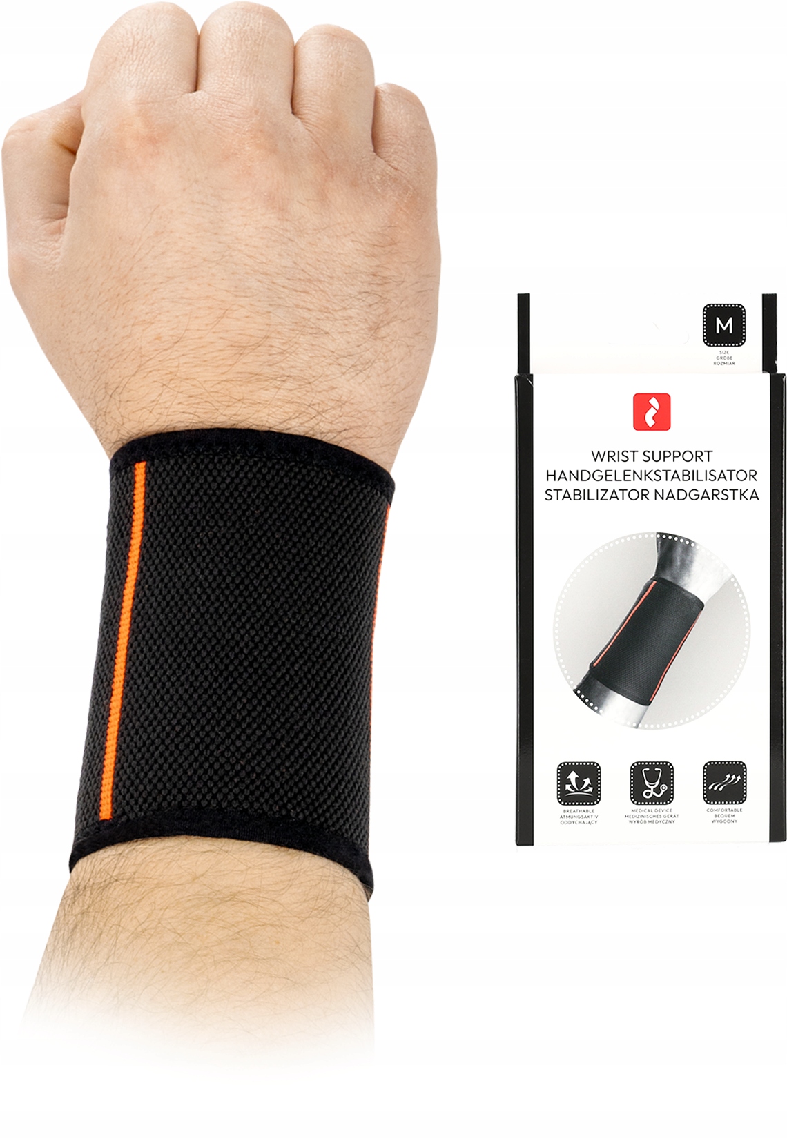 Opaska na nadgarstek Elastyczna Stabilizator Nadgarstka Sup-wrist B r. M