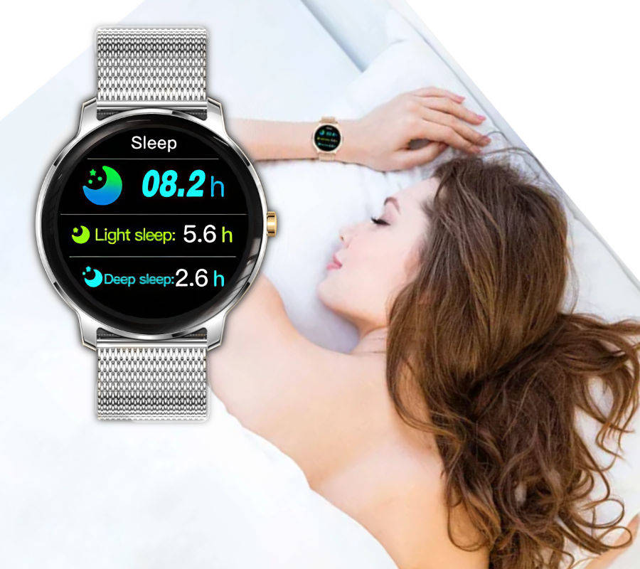 DAMSKI SMARTWATCH RUBICON PULS NATLENIENIE SMS FB Obwód nadgarstka 140-210 mm