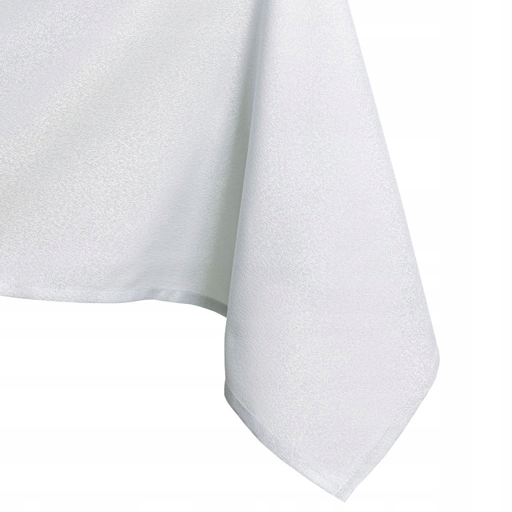 

AmeliaHome Obrus plamoodporny owal Biały 140x300cm