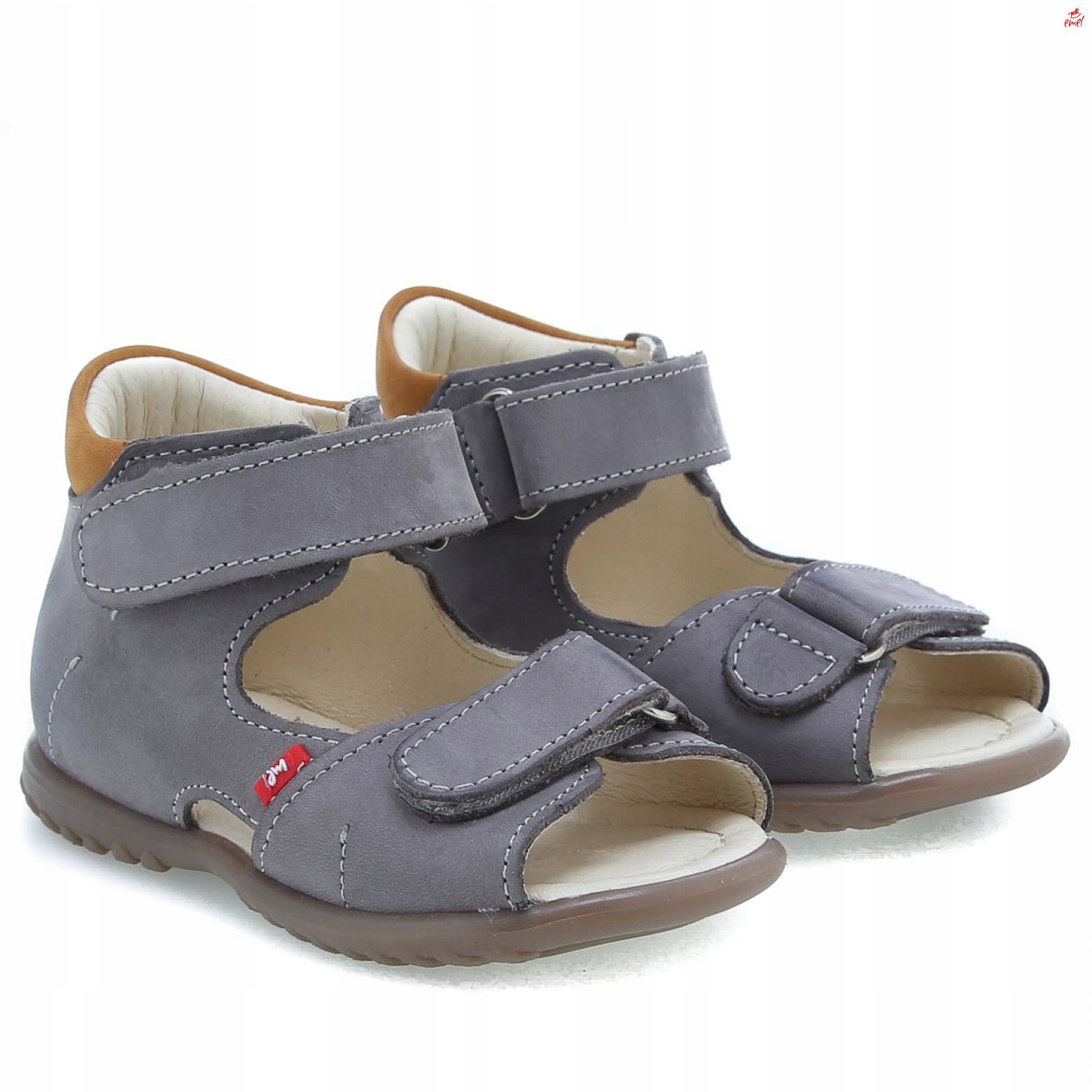 

Roczki Buty Emel 2428B-20 Sandały Rzepy R 20