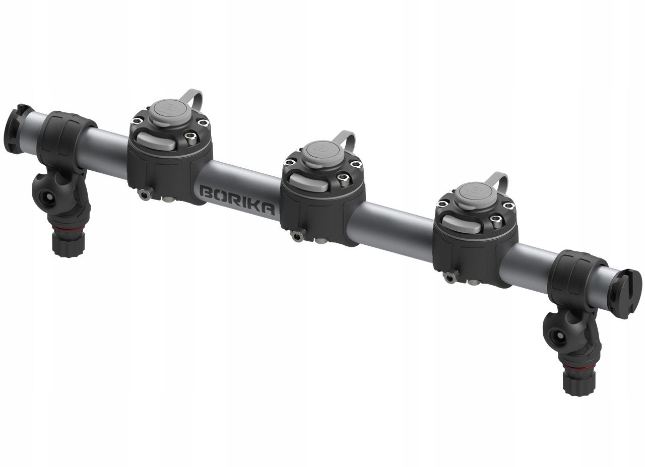 Reling 500 mm pro montáž příslušenství se třemi zámky GRp500-3 Borika