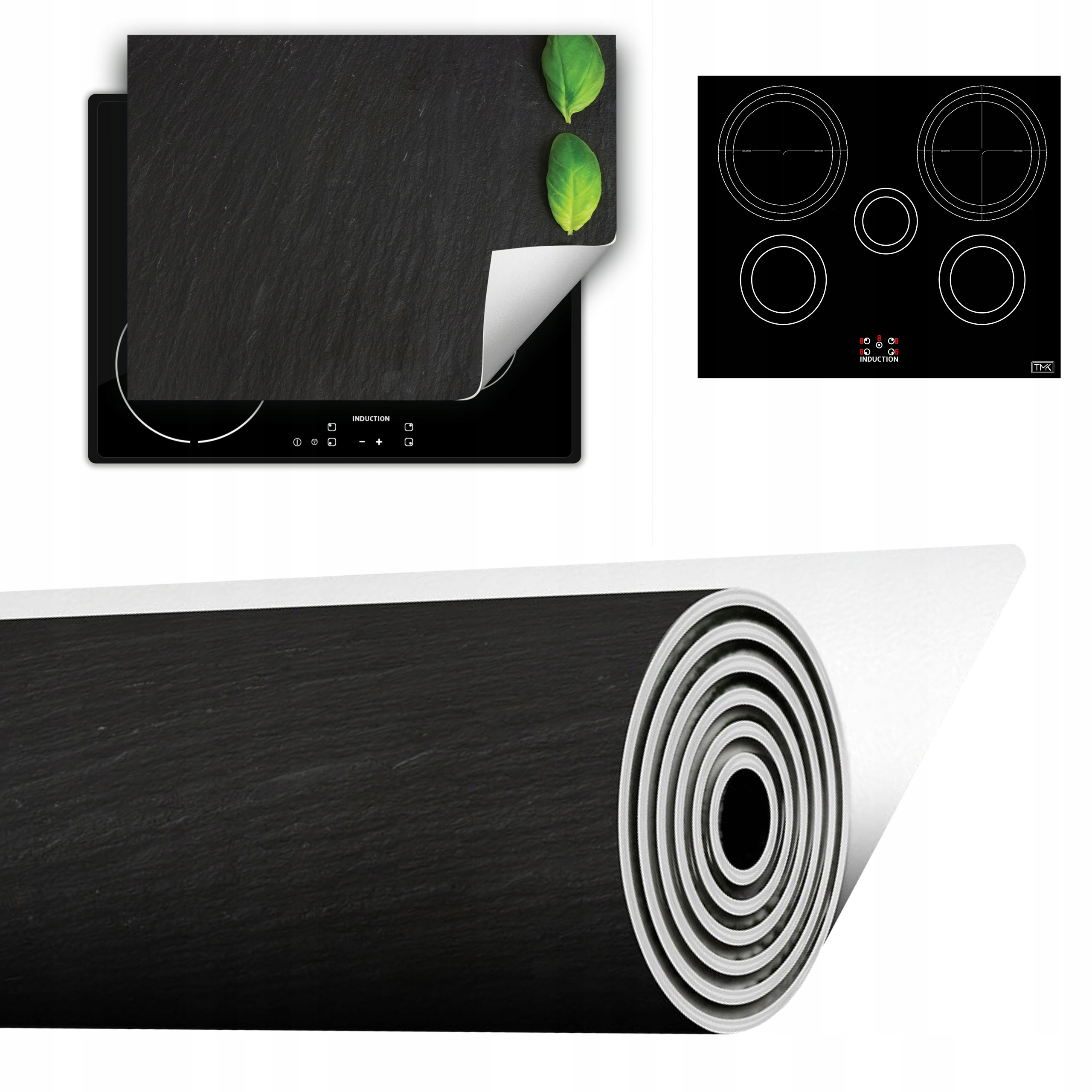 Vinylová Podložka Do Kuchyně Více Místa 70x52 Břidlice bazalka