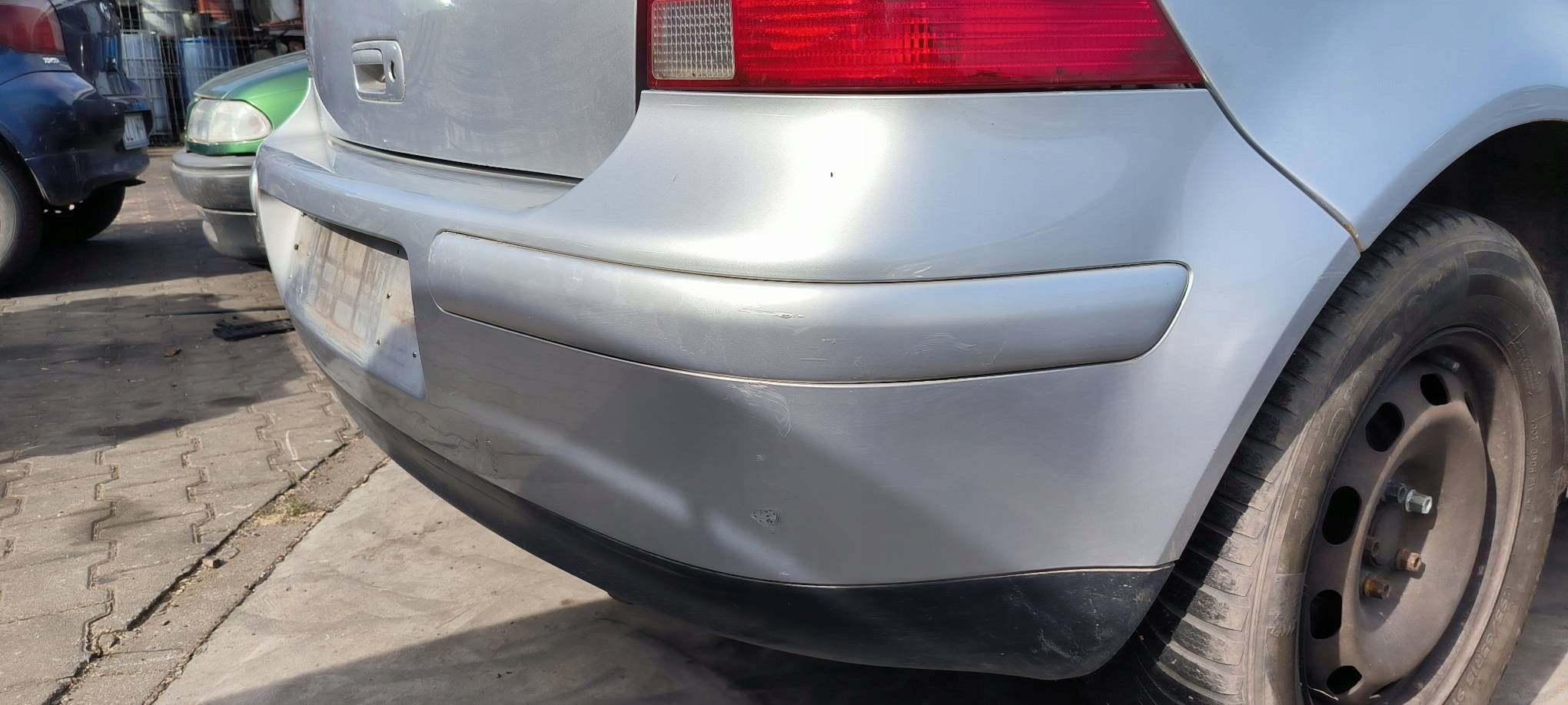 bumper rear part LA7W VOLKSWAGEN GOLF IV