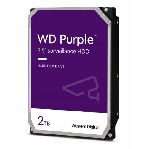 Pevný disk Western Digital Purple 3.5'' Hdd 2TB 5400RPM Sata 6Gb/s 64MB
