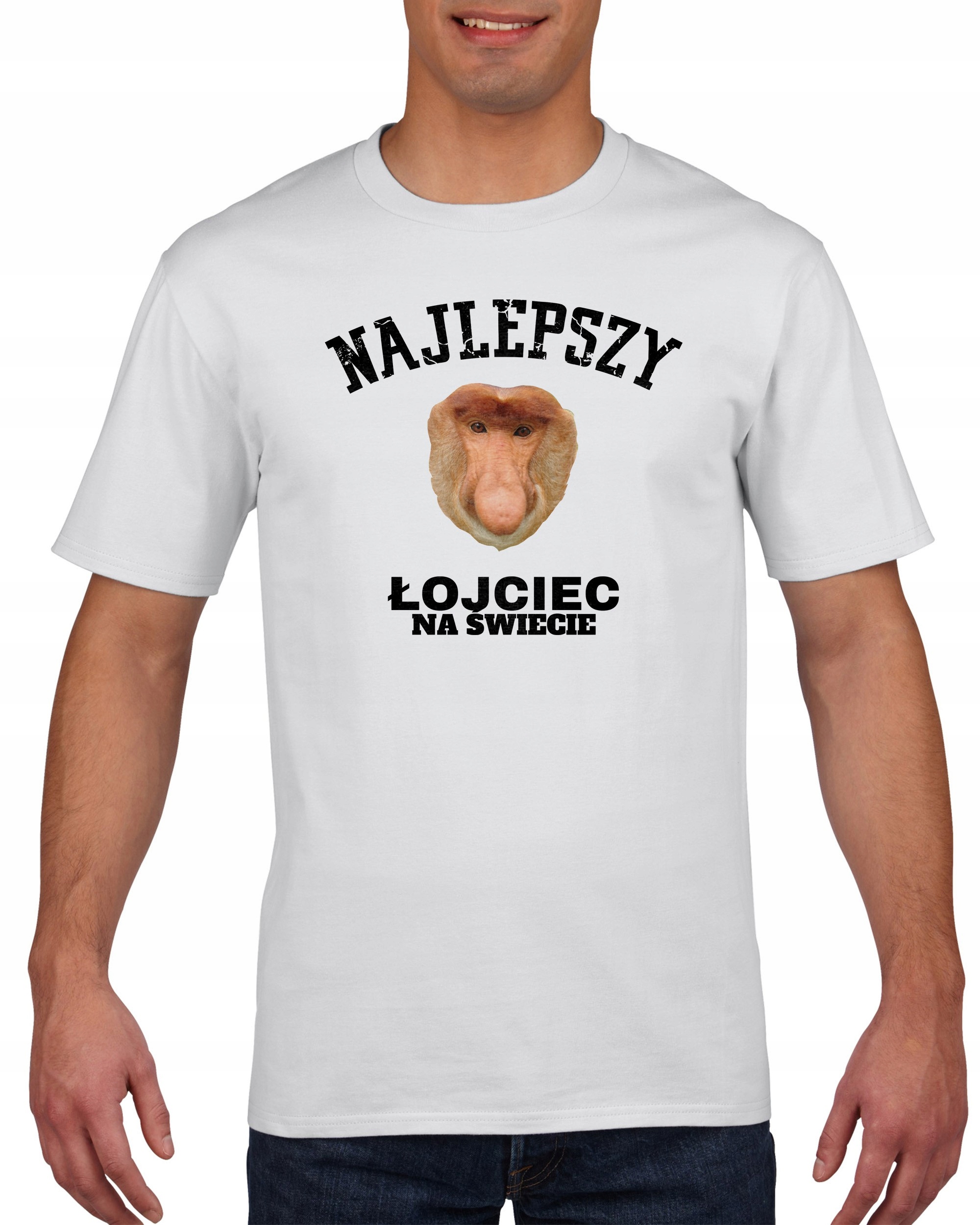 

Koszulka męska Nosacz Janusz najlepszy ojciec M