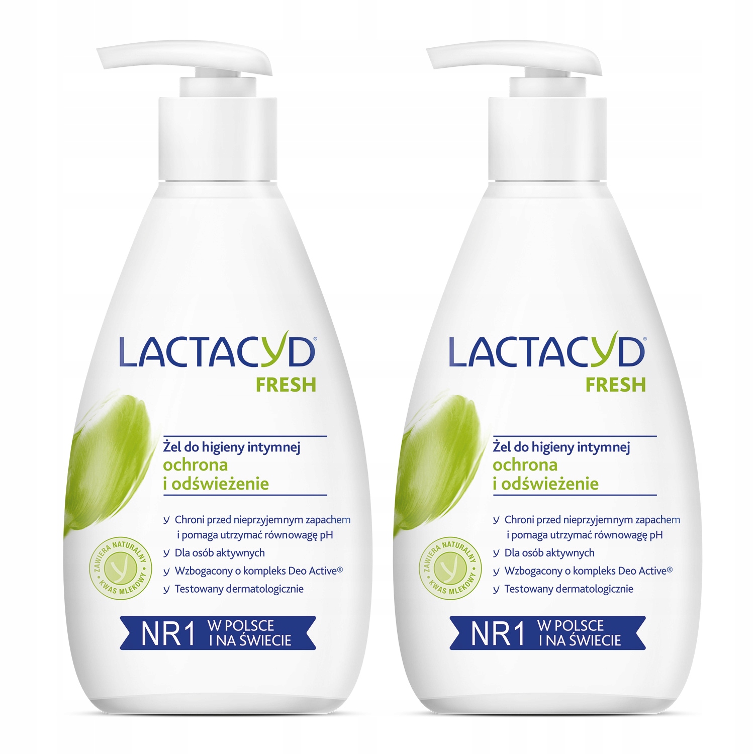 

Lactacyd Fresh Żel Higiena Intymna 200ML Pompka x2