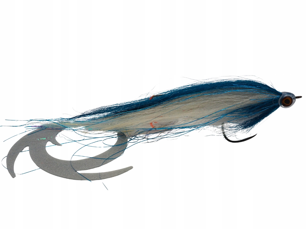 Streamer Hybrydowy 30CM Kuźnia Wędkarska Policjant Mucha Szczupakowa