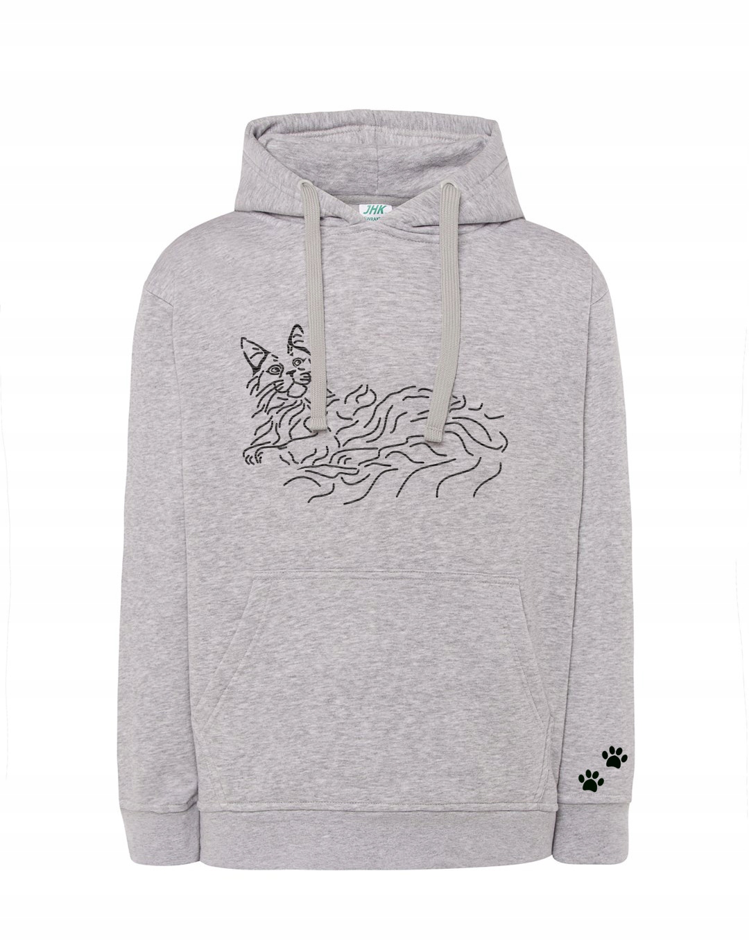 Mikina S Výšivkou Mainské Mývalí Kočky Počítačem Dárkové Kočičí Dárek Bavlna