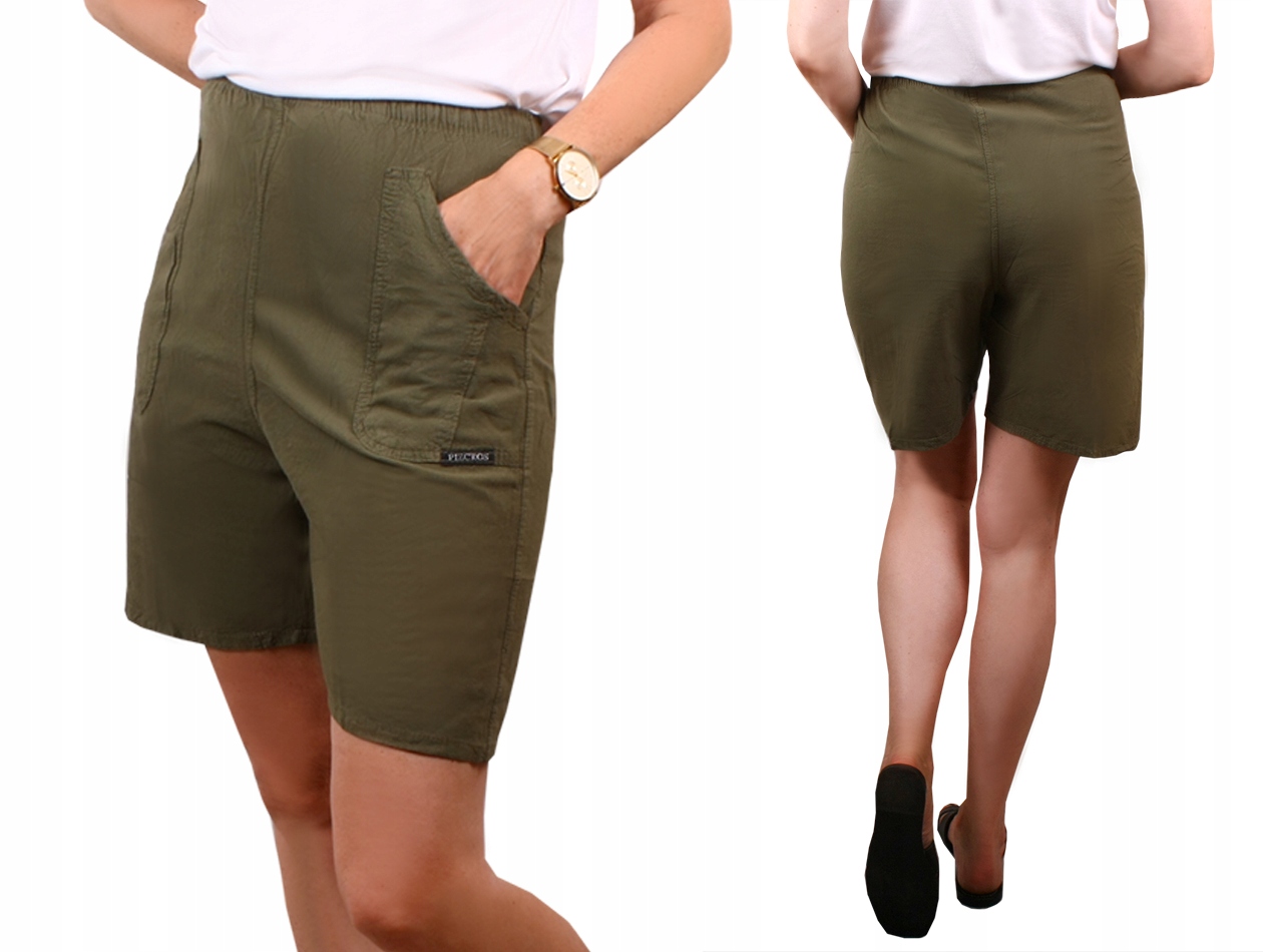 

Szorty spodenki Luźne 100 % bawełna Khaki 661 XL