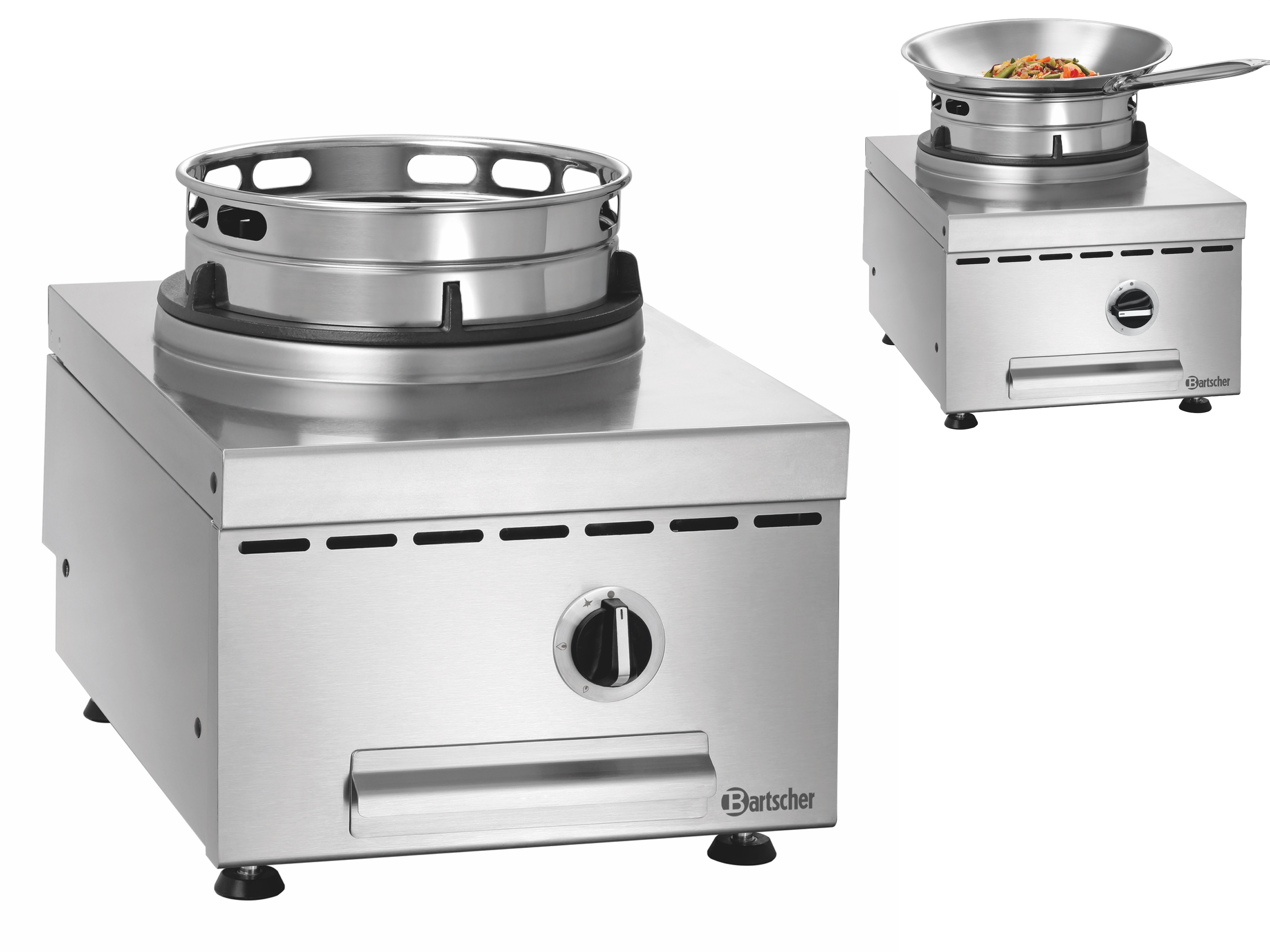 Nastolní Plynová Kuchyně Wok 1 x 11,5 kW Bartscher