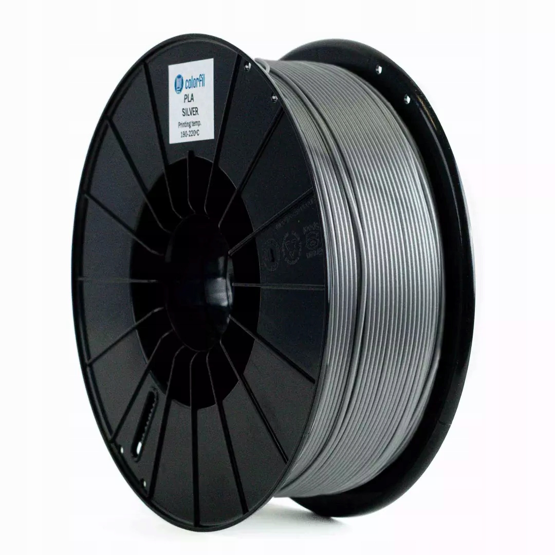 Filament Pla Colorfil Silver (strieborný) 1.75 mm 9 kg